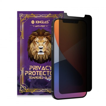 Kinglas Privacy Tempered Glass Screen Protector For iPhone 12 mini