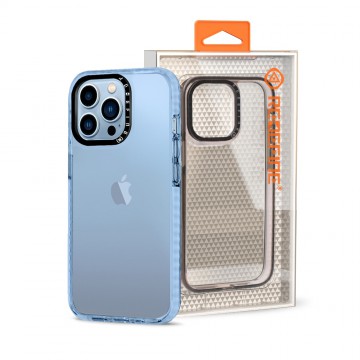 Transparent Candy Color Frame Shockproof Case Cover for iPhone 14 Plus