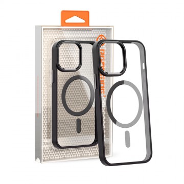 Redefine Metal Camera Lens Transparent Case Cover With Magnetic Ring for iPhone 14 Pro