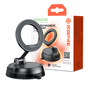 REDEFYNE VT102M Suction Cup Foldable Magnetic Car Mount