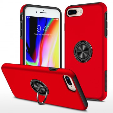 Magnetic Ring Holder Shockproof Case Cover for iPhone 6 Plus / 6S Plus / 7 Plus / 8 Plus