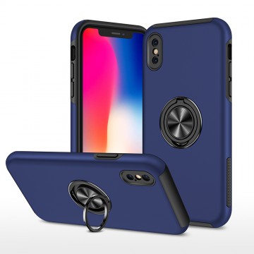 Magnetic Ring Holder Shockproof Case Cover for iPhone XS Max