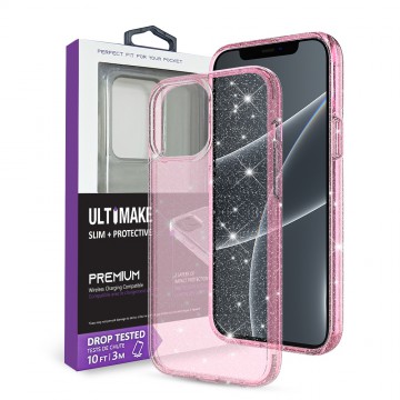 Ultimake Glitter Shockproof Case Cover for iPhone 13 Pro Max