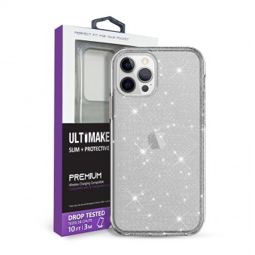 Ultimake Glitter Shockproof Case Cover for iPhone 12 mini (5.4'')